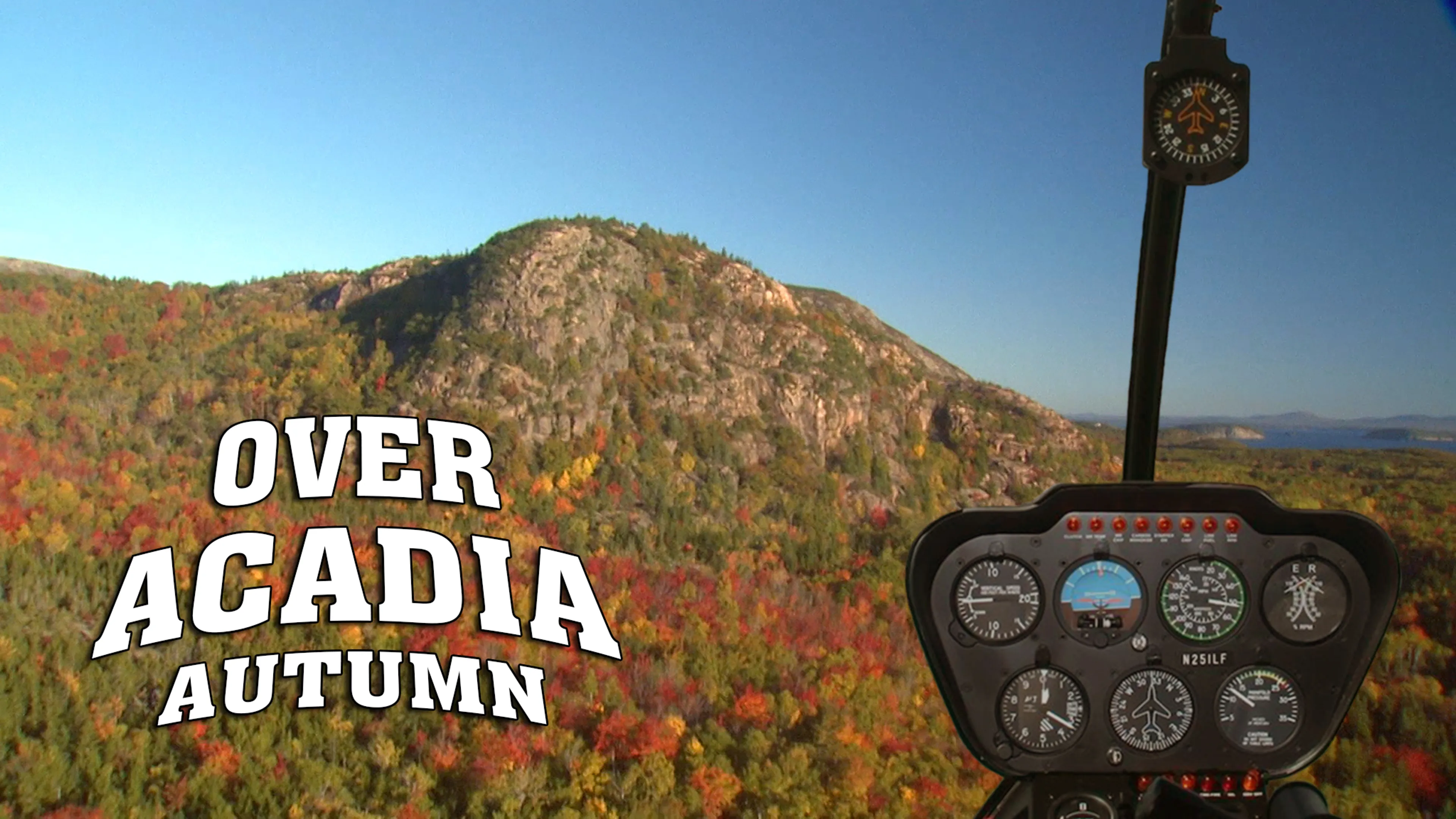 Over Acadia: Autumn poster